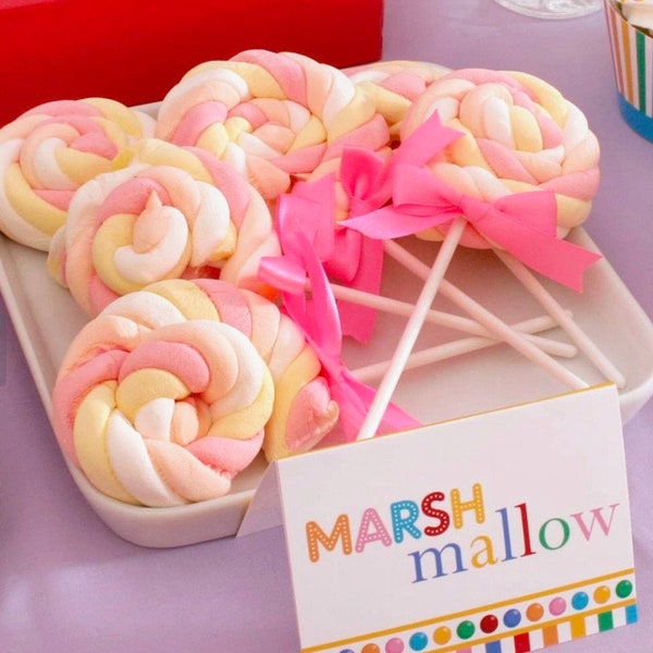 Marshmallow-Räder – Marshmallow-Stäbchen – Bonfire Night – Partygeschenke – Babyparty – Strumpffüller – Geburtstagsgeschenke – Marshmallows