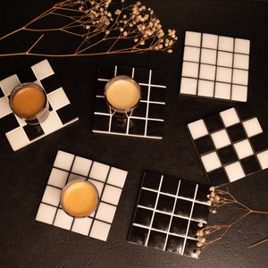 Tiled coasters - Set of 2 / Tile coaster