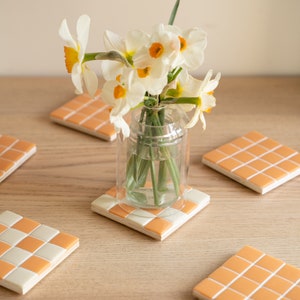 Tiled coasters - Set of 2 / Tile coaster