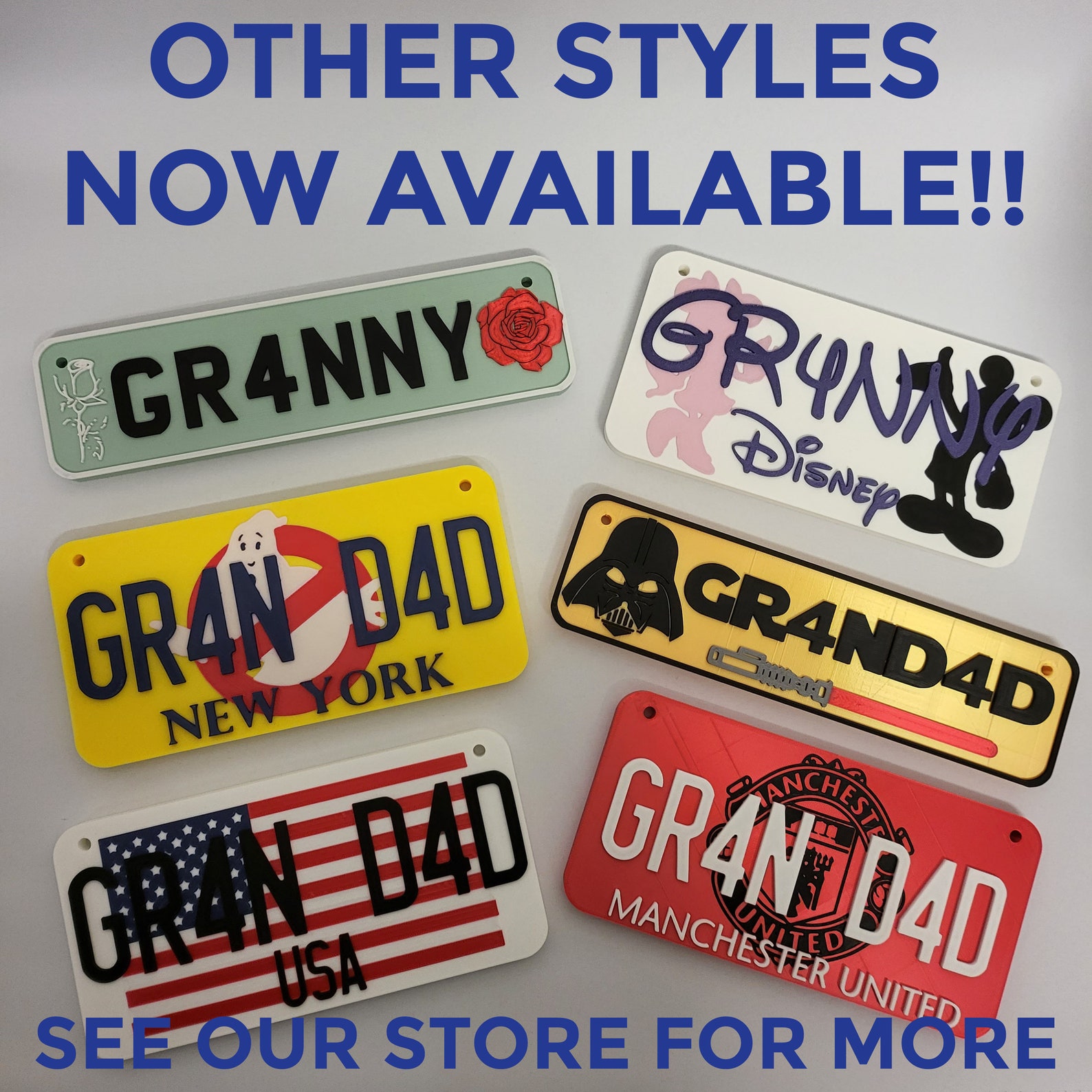 Personalised Football Club Number Plate for Mobility Scooter Elderly