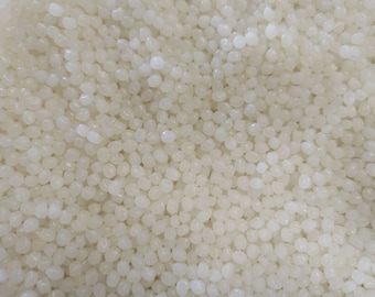 Recycled Plastic Pellets, Polyethylene (#2 HDPE) or Polypropylene (#5 PP), Black or Natural color, per kg/2.2 lbs