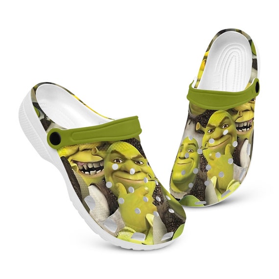 Custom Crocs Shrek Edition the Shrek Crocs Ogre Movie 