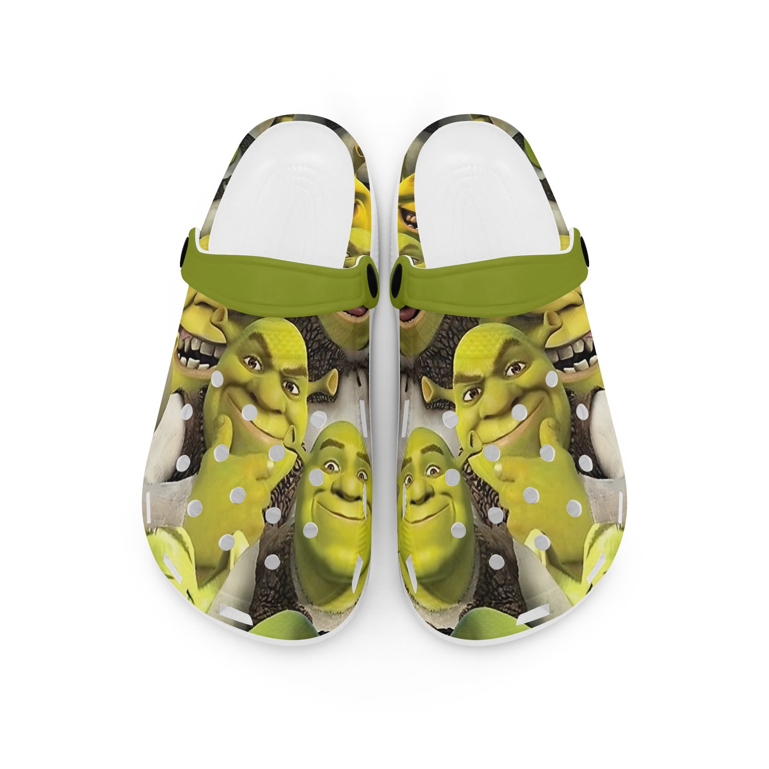 Shrek Crocs, an art print by Sancho - INPRNT