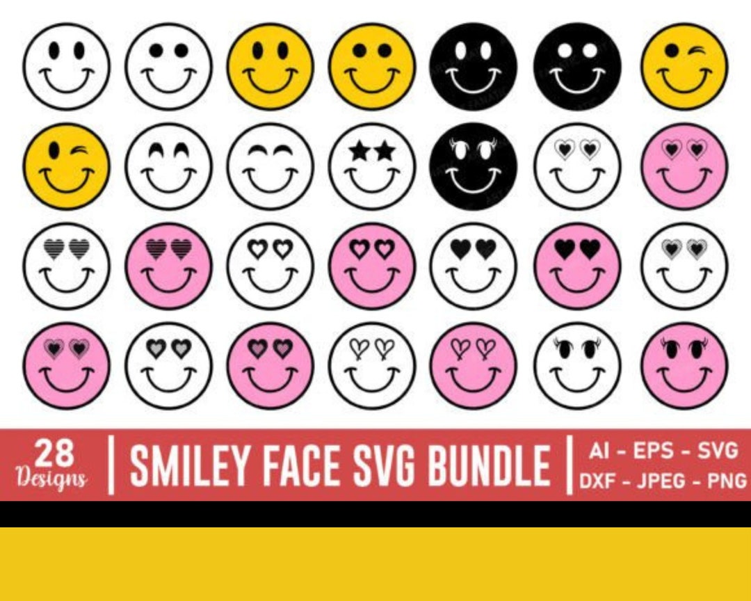 Smiley Face Svg, Smiley Svg, Drippy Smiley Svg, Melting Smiley Svg