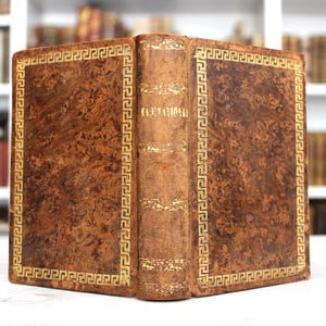 1860 Meditationes Brevissimae Michael Cuvelier Jesuit Andaktsbok Hel läder förgylld bindning