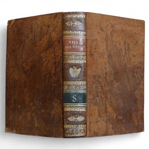 1824 Lives of Saints: Alban Butler Catholic Hagiography, Leather Bound