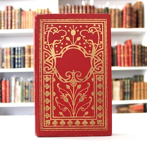 Livre français vintage 1900, littérature jeunesse, Les Vacances de Louise J. Madsen Avec des illustrations de H.-K. Cartonnage décoré Wagner