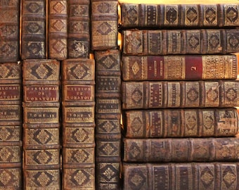 17世紀フランスの古書：装飾革装丁 - Etsy 日本