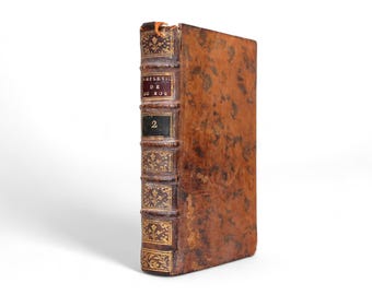 1770 Französisch Ästhetik Buch: Abbé Du Bos über Poesie & Malerei