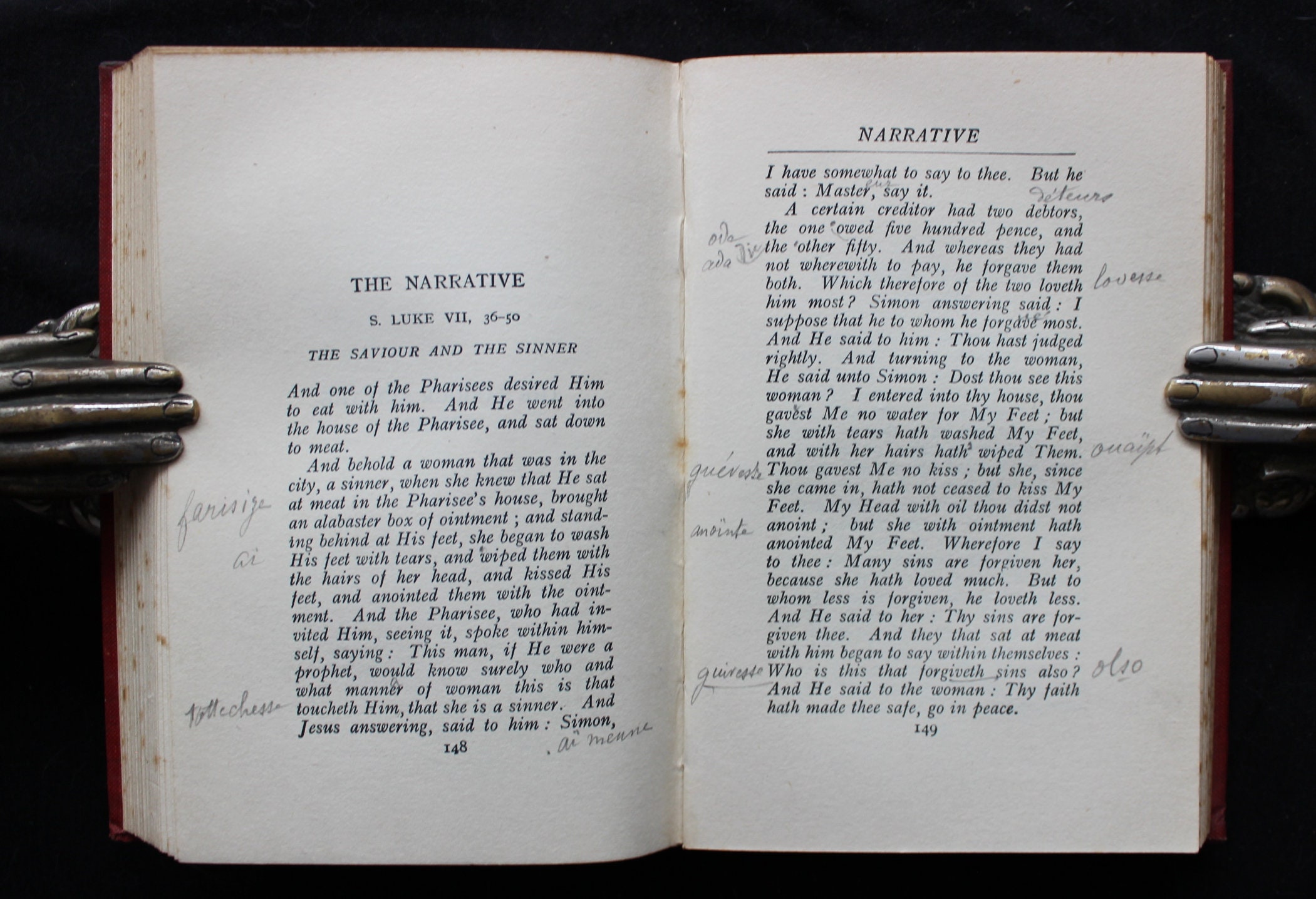 1909年発行の希少な英語書籍『社会の罪』、オリジナルの赤い布装丁