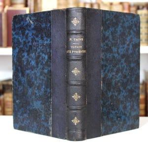 1867 Voyage aux Pyrénées: Hippolyte Taine Travel Narrative, Antique French Book