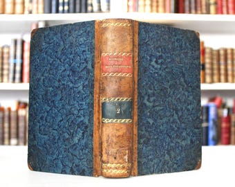 1787 French Church History Book: Fleury's Ecclesiastical Discussions