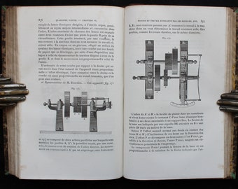 1875 Antique Clockmaking Mechanics Book - Illustrated Horology Science