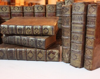 17世紀フランスの古書：装飾革装丁 - Etsy 日本