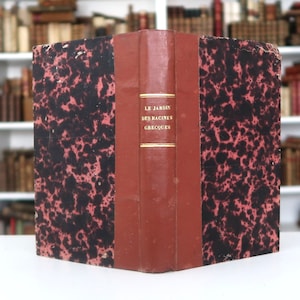 1808 RARE Ancient Greek Ethymology Linguistics &quot;Le Jardin des Racines Grecques&quot; Classical Philology Antique Book Early 1800s