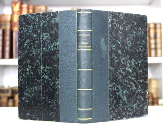 1856 César Birotteau Buch: Antike Lober de Balzac, Pariser Leben