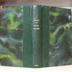 1938 RARE La vie de Napoléon II Octave Aubry « Le Roi de Rome » Histoire de France Reliure tissu vert 19ème siècle