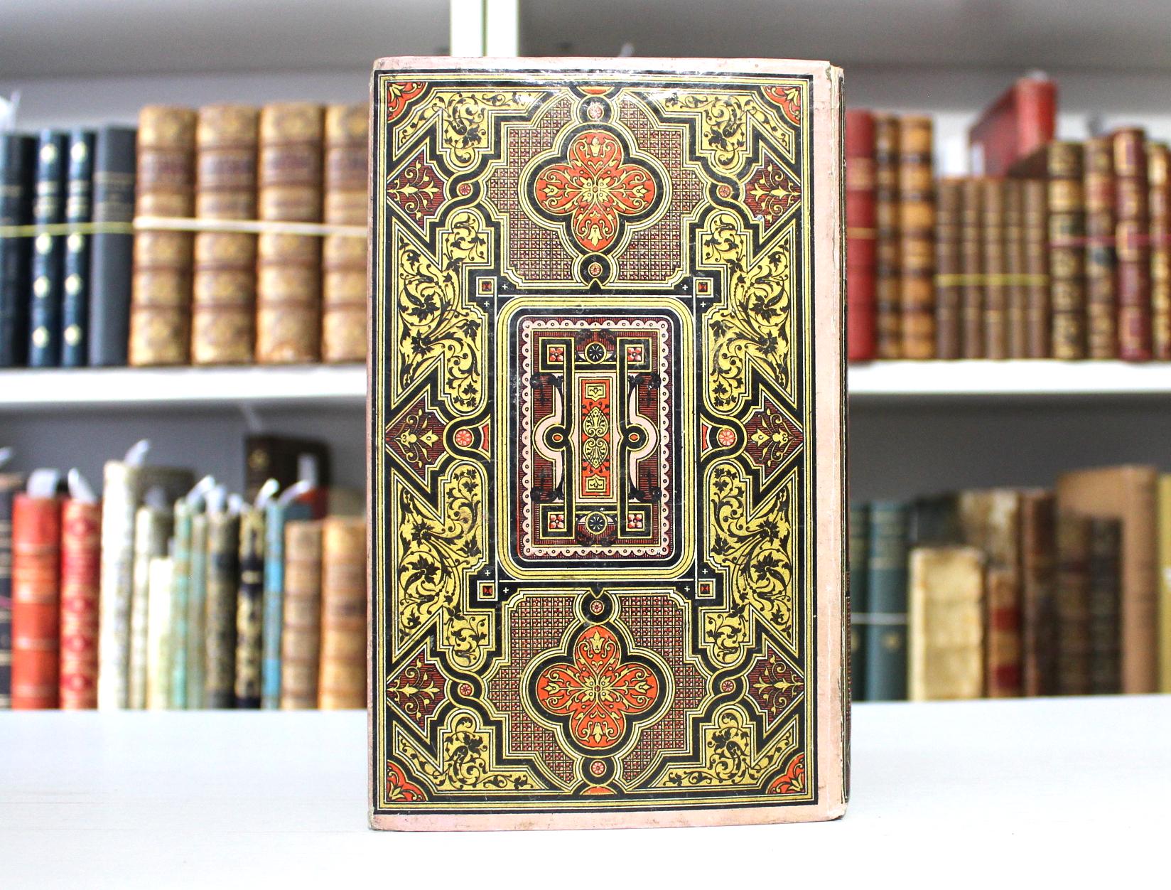 Antique French Book Bundle Morocco Leather Binding