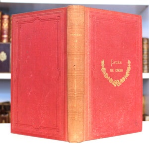 1873 Pascal’s Pensées: Antikes französisches Philosophie-Buch, Leineneinband