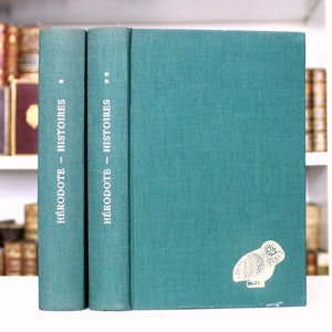 Ensemble de livres sur les histoires d&#39;Hérodote, 1962 : guerres gréco-persanes, édition française