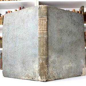 1782 Ornithology Folio: Birds Natural History, Buffon Era, Original Boards