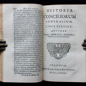 1683 Historia Conciliorum Generalium: Storie del Concilio della Chiesa, Gallicanesimo