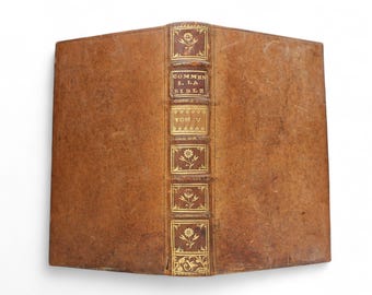 1739 Antique Bible - 2 Samuel, 1 Kings, and 2 Kings - Old Testament - Text in Latin and French - Holy Scripture - Holy Bible - Biblia