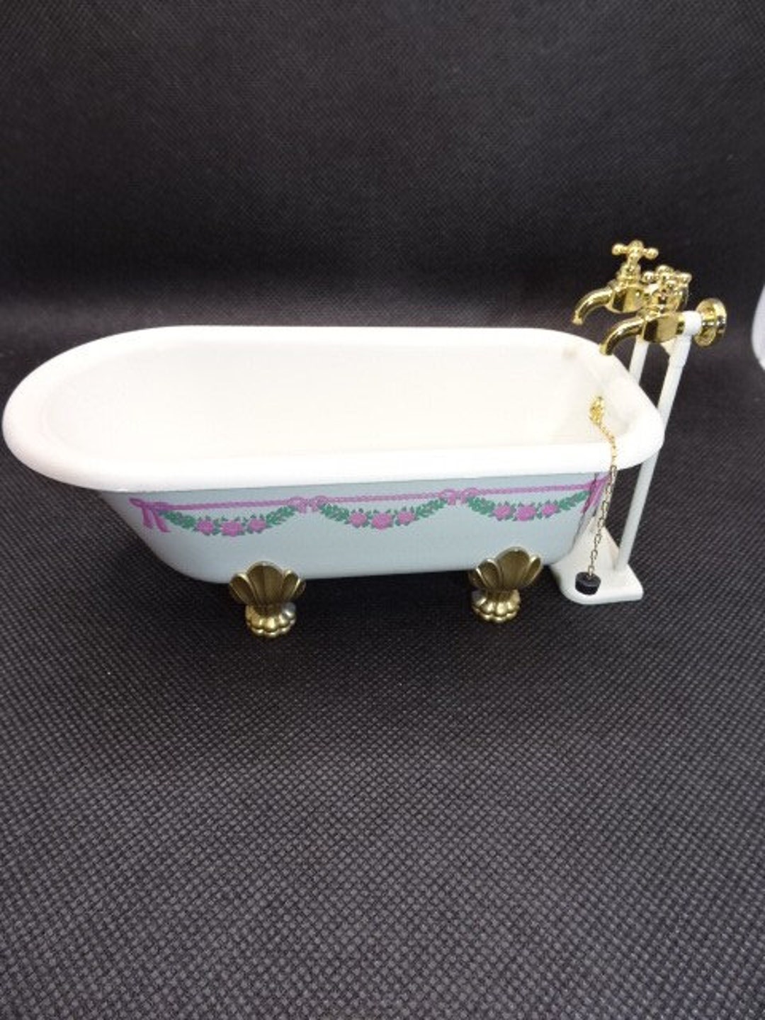 BODO HENNIG Miniature Bathtub Dollhouse Doll House Dollhouse Etsy