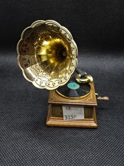 BODO HENNIG Rare Gramophone Miniature Doll House Doll Dollhouse
