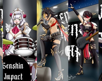 Pack print personnages Genshin Impact