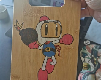 Pyrogravure Bomberman