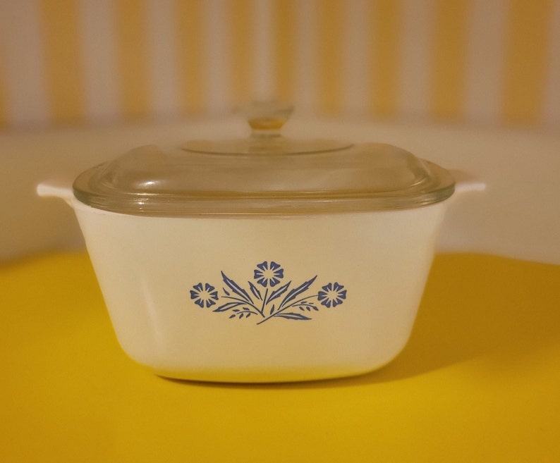 Vintage Blue Cornflower Pyrex Dishes Set Timeless Kitchen Classics Etsy