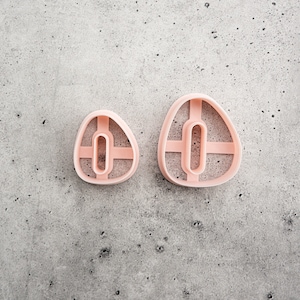 Donut - Organic Mirrored Hoop (2 pieces)