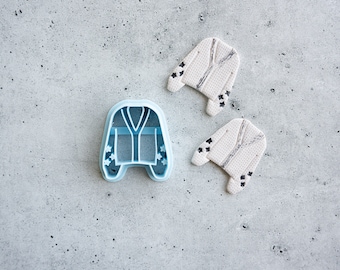 Star Cardigan Clay Cutter