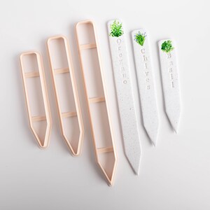 Herb Marker - Clay Cutter - 3 size options image 2