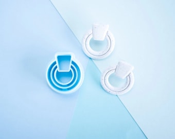 Pendientes circulares: Elizabeth