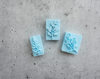 Floral Stamps 3 - Set of 3