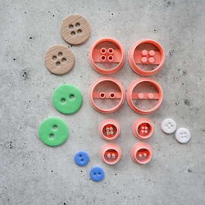 emporte-pièce pour pâte à modeler : 15 mm-30 mm, outil pour pâte polymère