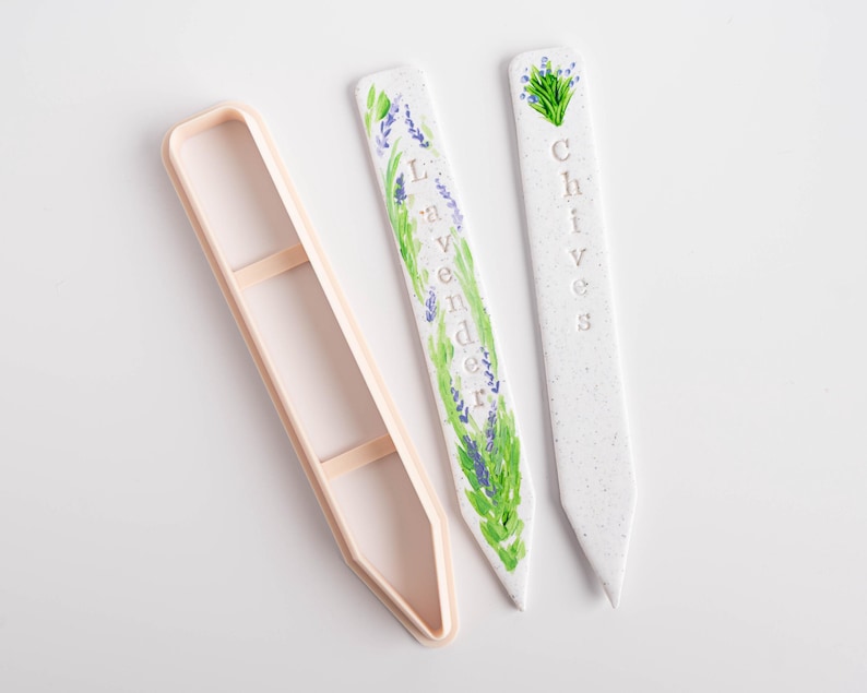Herb Marker - Clay Cutter - 3 size options image 8