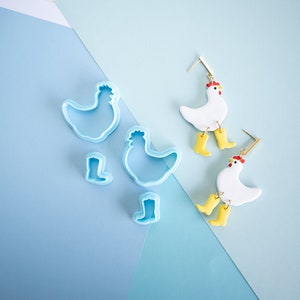 Chicken and Boot Dangle ** BEST SELLER **