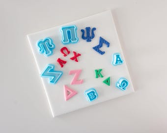 Greek Alphabet - Cutters