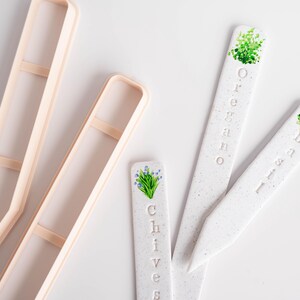Herb Marker - Clay Cutter - 3 size options image 4