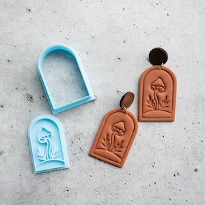 Embossed Mushroom Set