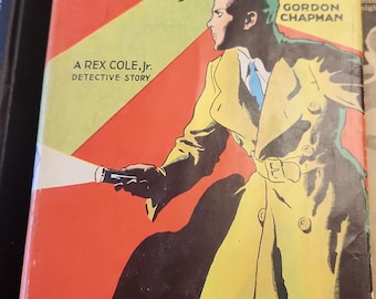Vintage Hardcover Juvenile Detective Series by Whitman Publishing Rex Cole, Jr. and the Crystal Clue Written by Gordon Chapman 1931 vb09