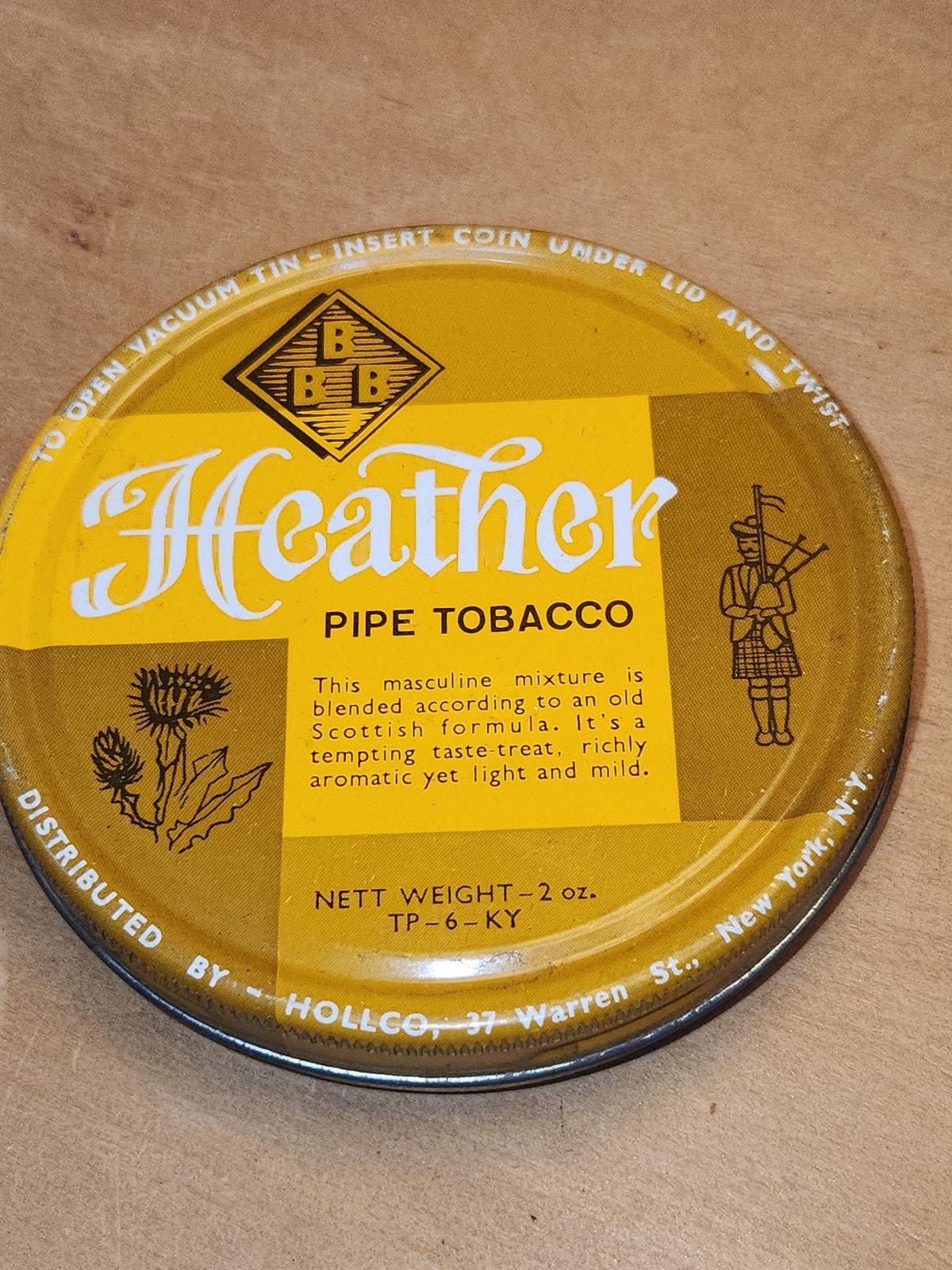 Tobacco Tin 2oz