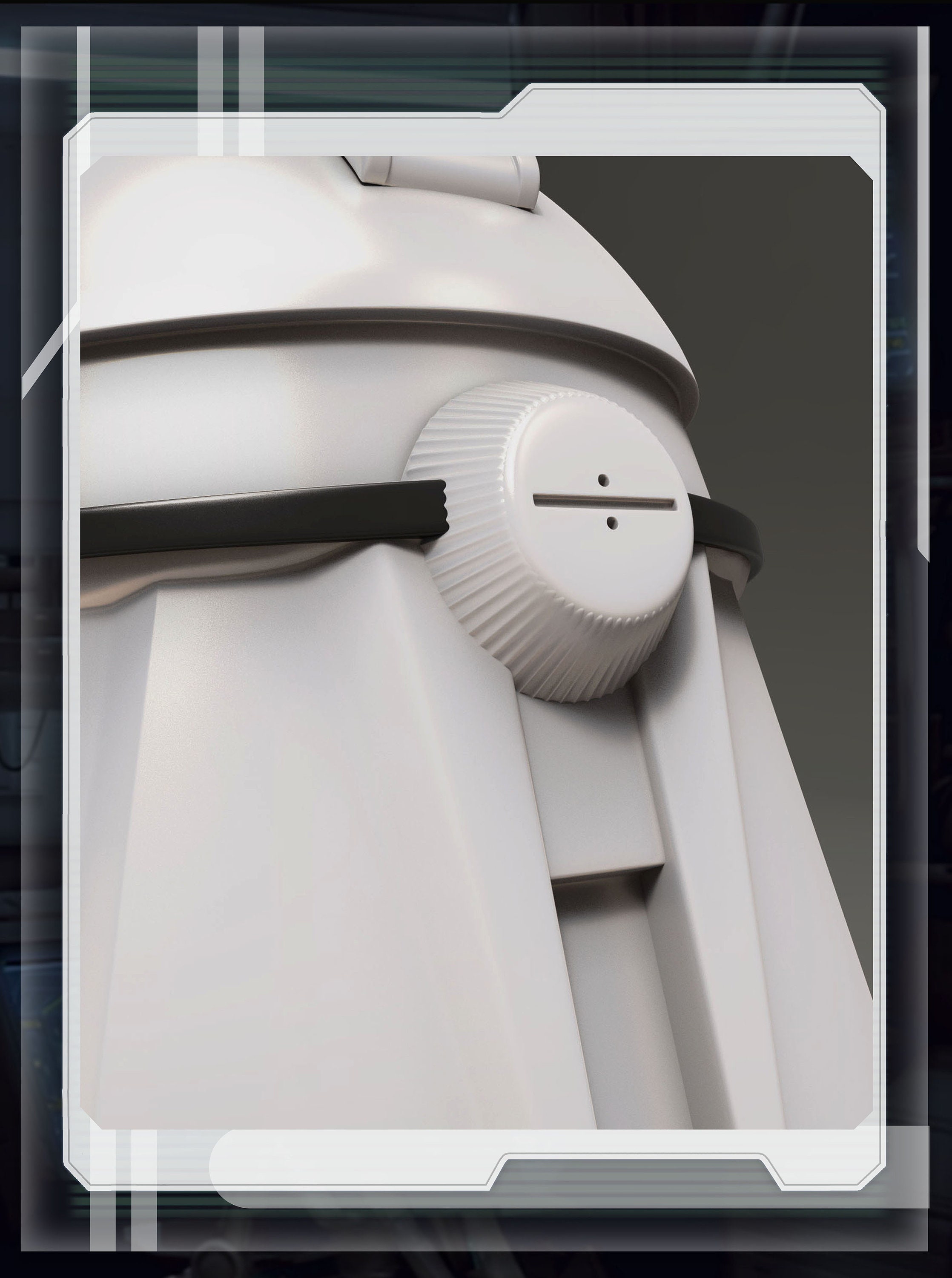 Star Wars 3d Printable Wearable Clone Gunner Helmet Cosplay, Costume - Etsy