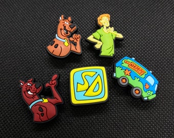 Scooby-Doo popular cartoon characters croc charms, croc jibbitz Scooby-Doo, croc charms set