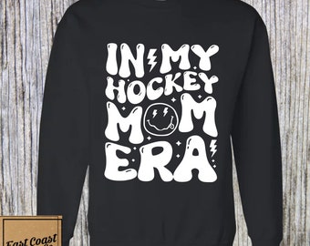 In My Hockey Mom Era sweater sweater, shirt hockeymoeder, cadeau voor hockeymoeder, hockeykind, kerstcadeau voor moeder