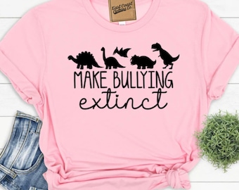 Pink Shirt Day, Make Bullying Extinct, Kindness Shirt, Anti Bullying Day, Don’t Bully, Be a Nice Human - Youth & Adult sizes!