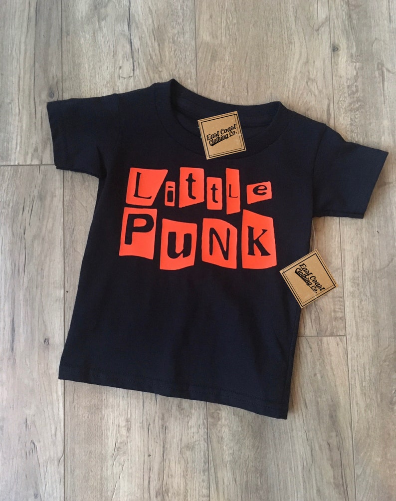 Little Punk T-Shirt youth punk rock music tshirt available in any colour or size image 1